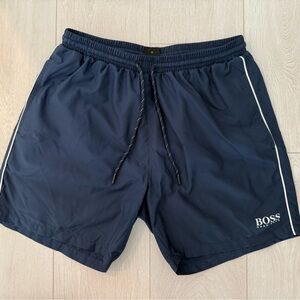 Hugo Boss Quick-Dry swim shorts in Navy
Size: M